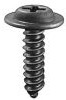 PHIL FLAT WSHR HD TAP SCREW 10 X